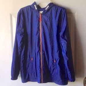 Cat & Jack Boys' Solid Windbreaker Jacket, Blue XL